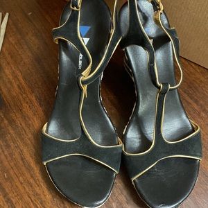 daniblack zebra wedges 8.5